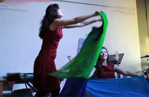 <p>Dancing</p>